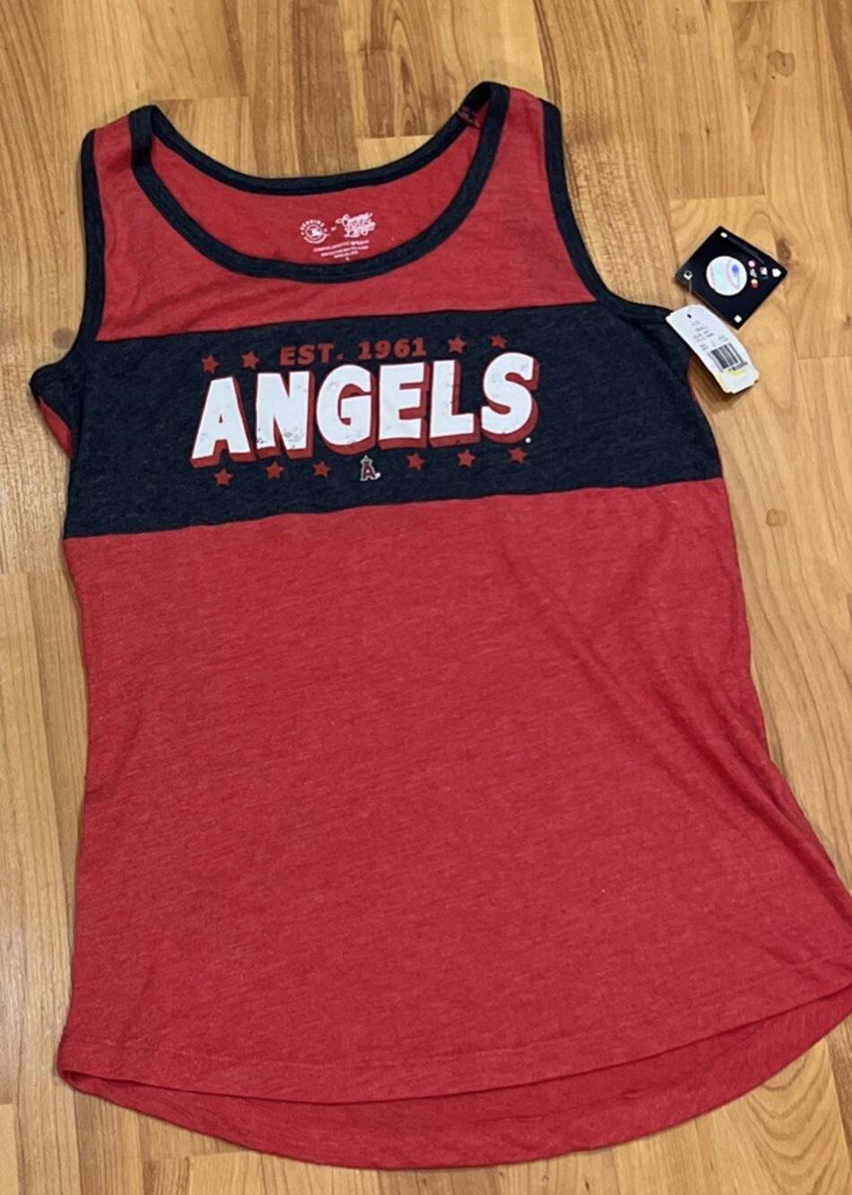 MLB Los Angeles Angels Tank Top Women’s S NWT